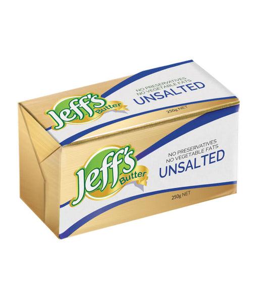 Jeff’s Unsalted Butter